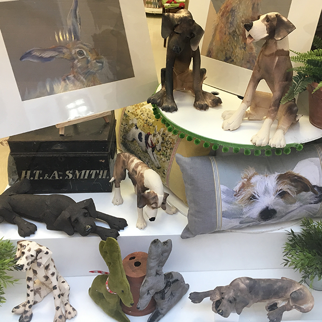 Virginia Dowe-Edwards Ceramic Standing Dog - SOLD - Image 5
