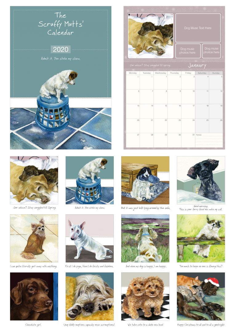 2020 MUTTS CALENDAR VISUAL | The Little Dog Laughed