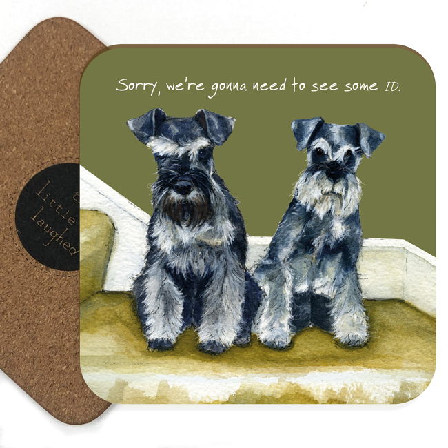Miniature Schnauzers Coaster | Anna Danielle - Image 2