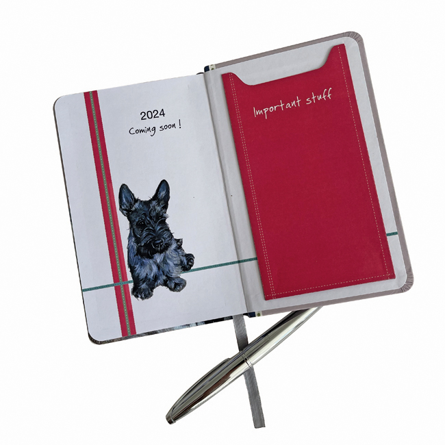 Coming Soon2024 Dog Diary with pocket