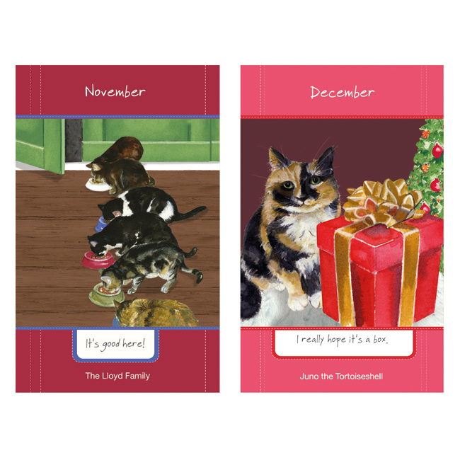 Magnificent Moggies 2023 Diary November and December