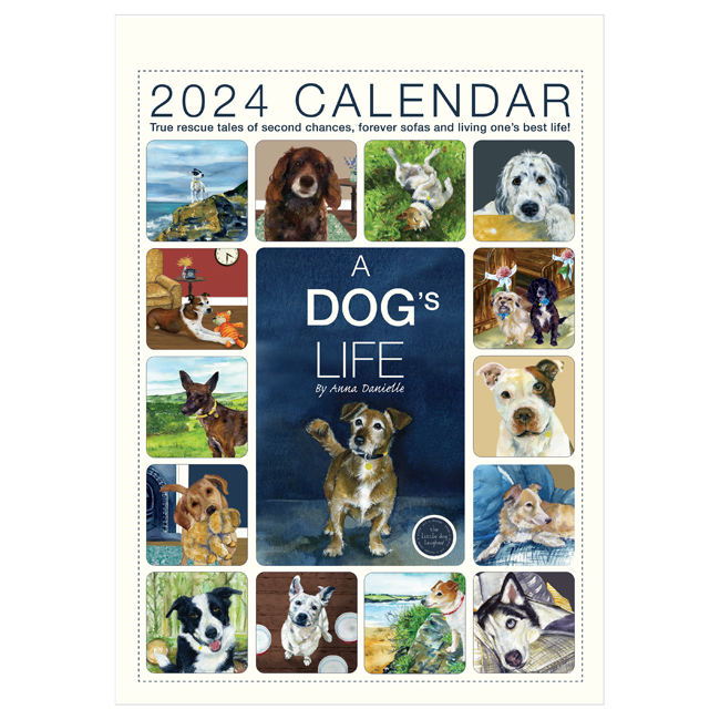 2024 Scruffy Mutts' Calendar | The Little Dog Laughed | Dogs Trust
