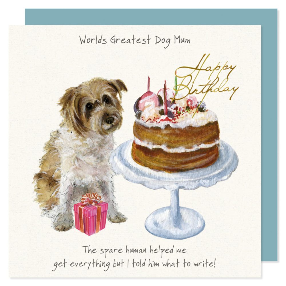 Dog Mum Birthday Card | Cards for Dog Lovers | Anna Danielle