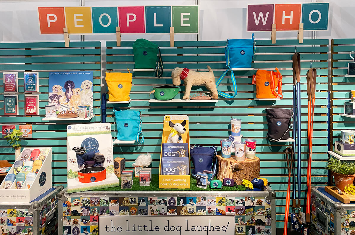 Little Dog Laughed Trade Stand