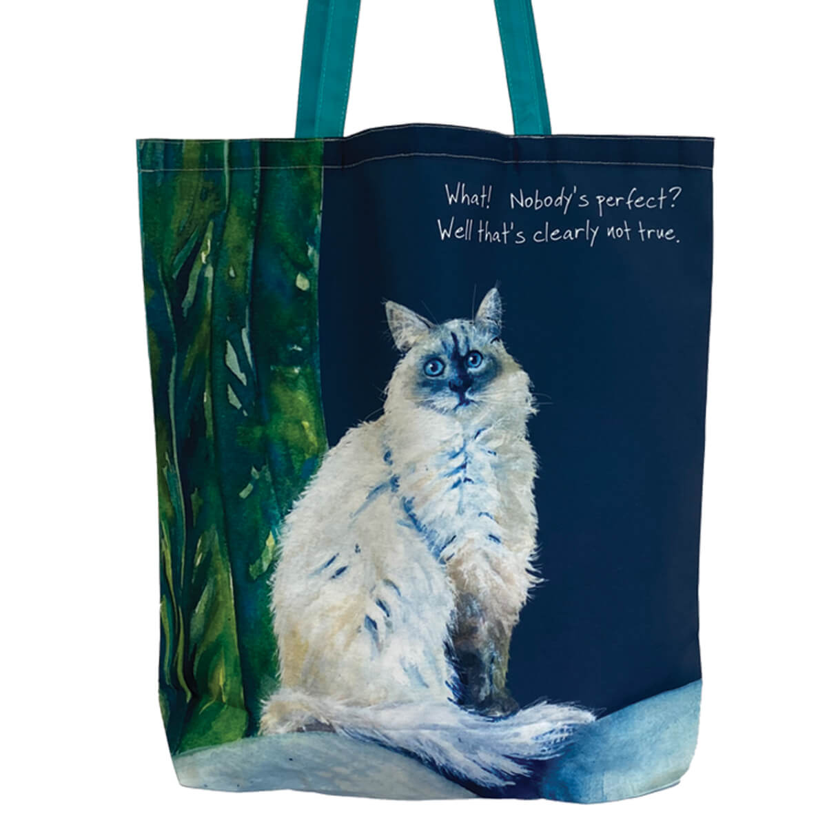 Ragdoll Packable Tote Bag