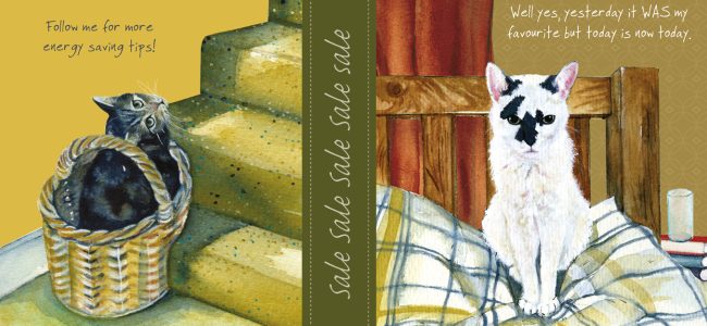 Cat £1 Card Sale