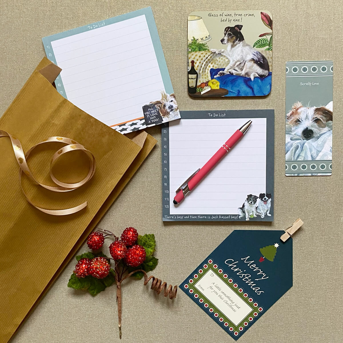 Terrier Stationery Gift Set - Image 3