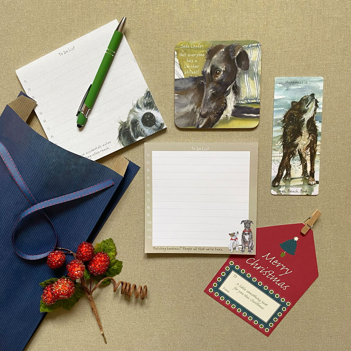 Lurcher Lover Stationery Gift - Image 3
