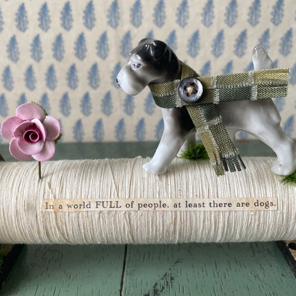 Dog Lover Vintage Whimsy - Image 4