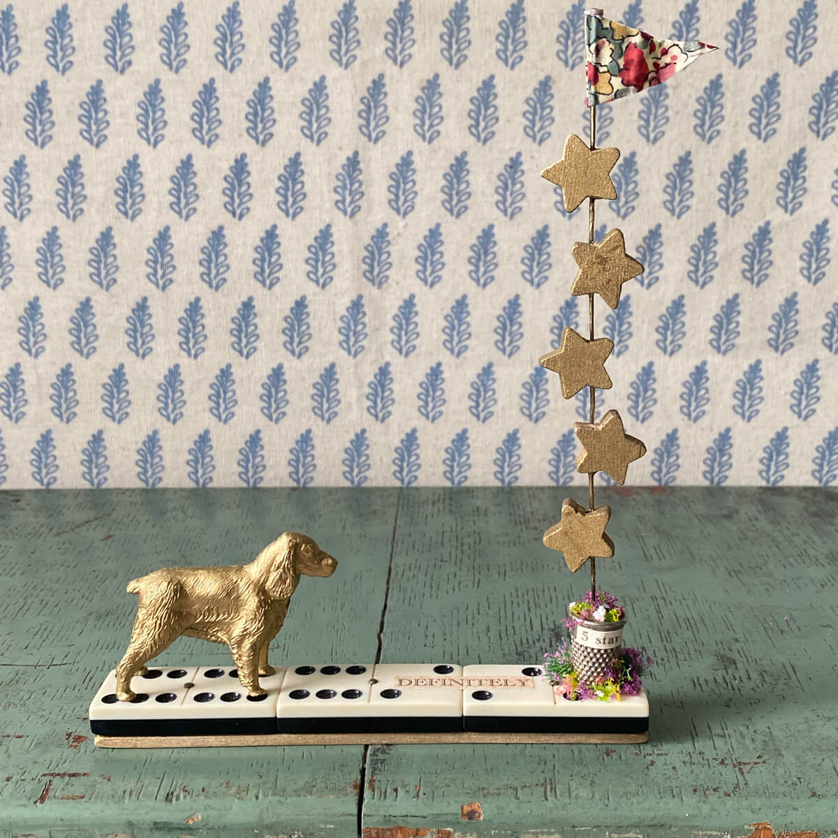 Gold Spaniel Vintage Collectible - Image 2