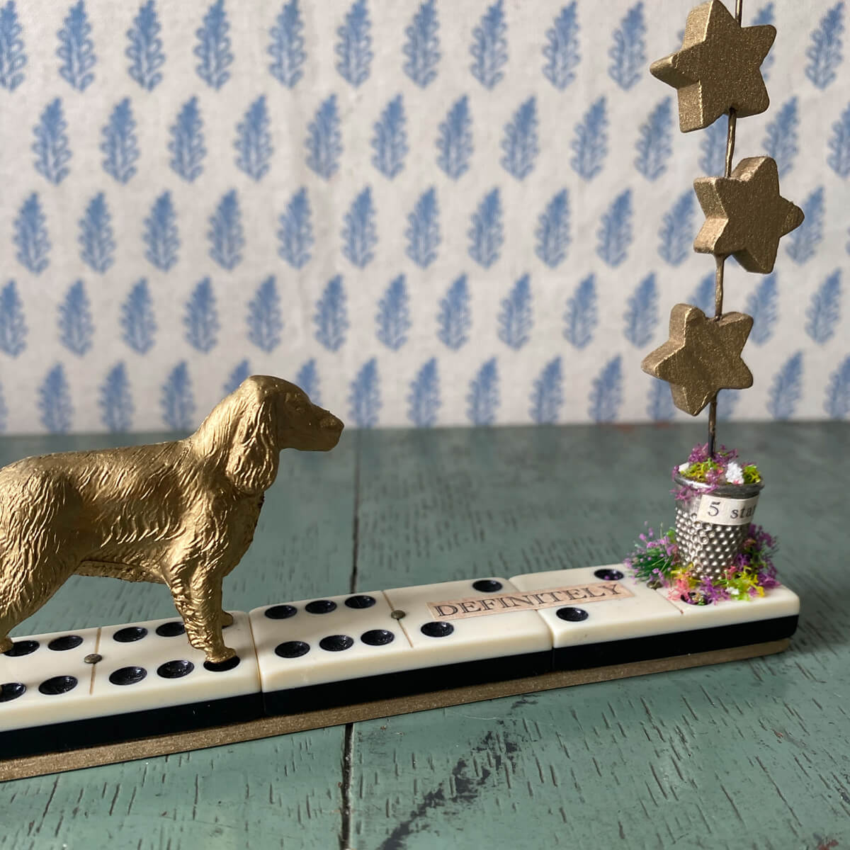 Gold Spaniel Vintage Collectible - Image 8