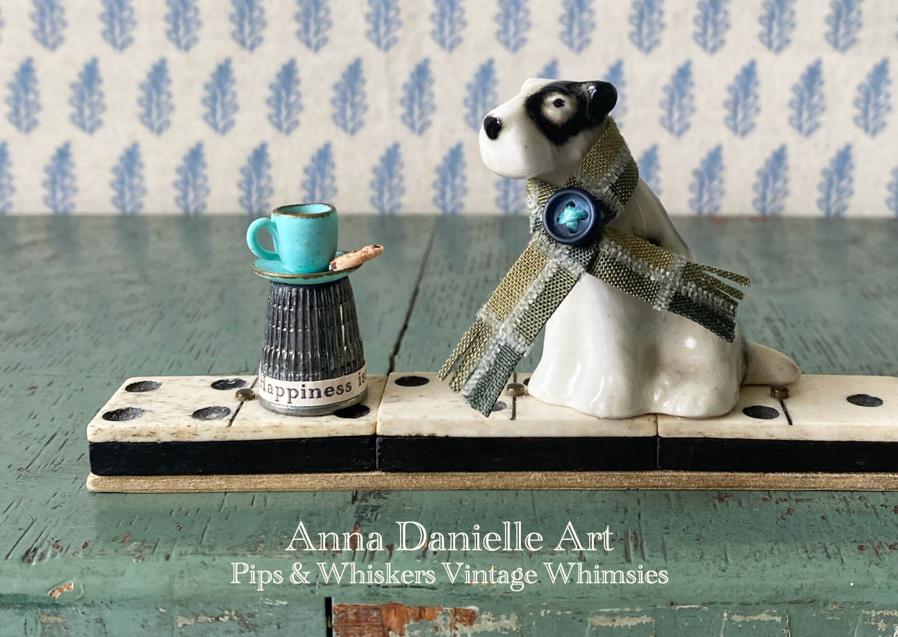 Pips&Whiskers Postcard